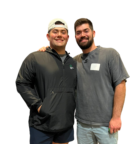 Neighbors Bank team members together at a company event